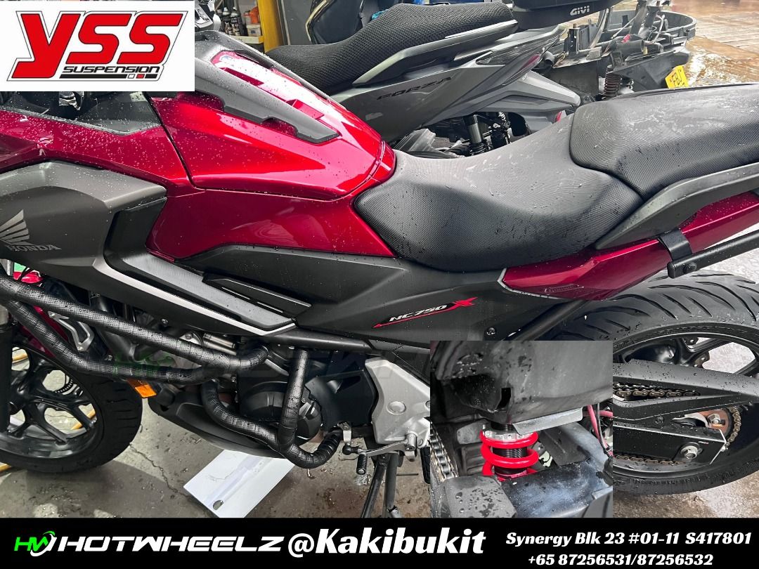 YSS TOPLINE REAR SUSPENSIONHONDA NC750X /YAMAHA MT03, Motorcycles