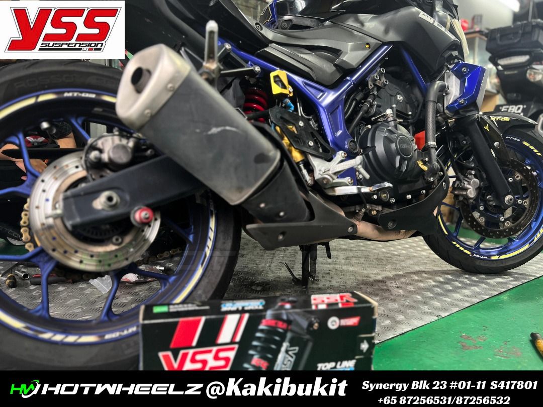 YSS TOPLINE REAR SUSPENSIONHONDA NC750X /YAMAHA MT03, Motorcycles