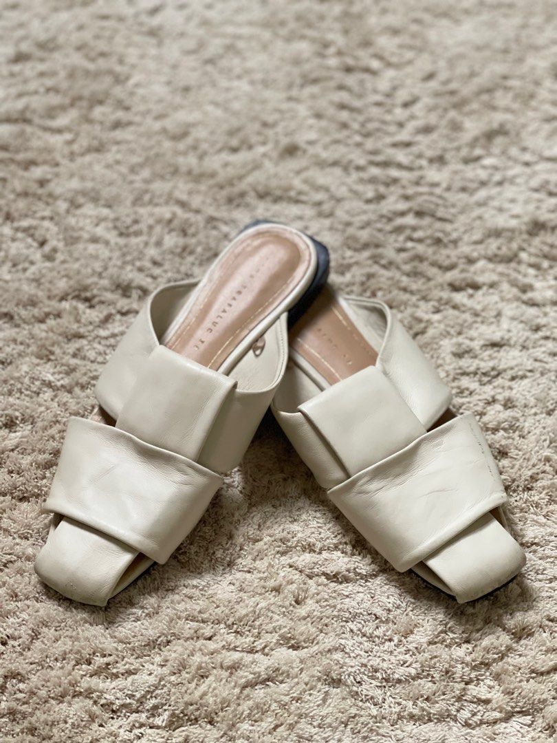 Zara Join Life Leather Mules