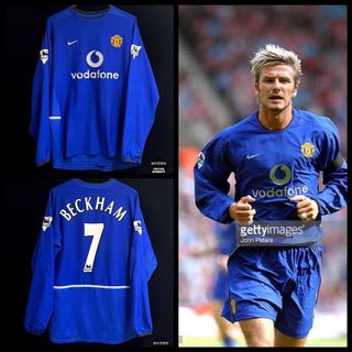 Manchester United 02/03 Away Long Sleeve Beckham62940514680193110
