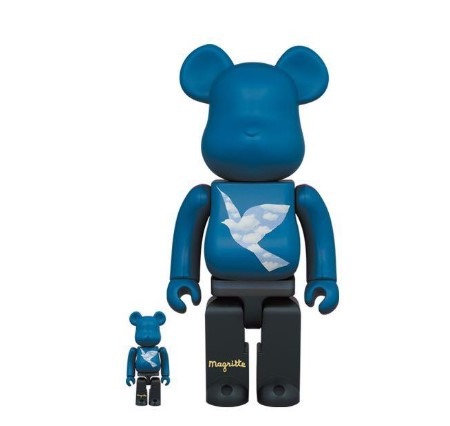 100% 400% Bearbrick Rene Magritte Christmas Gift, Hobbies & Toys ...
