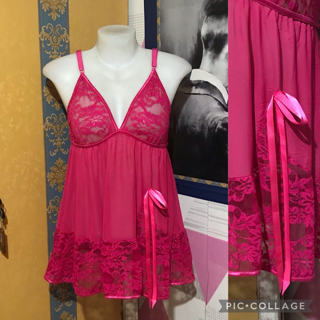 Pink pajama set - with repairable flaw, Women's Fashion, Undergarments &  Loungewear on Carousell