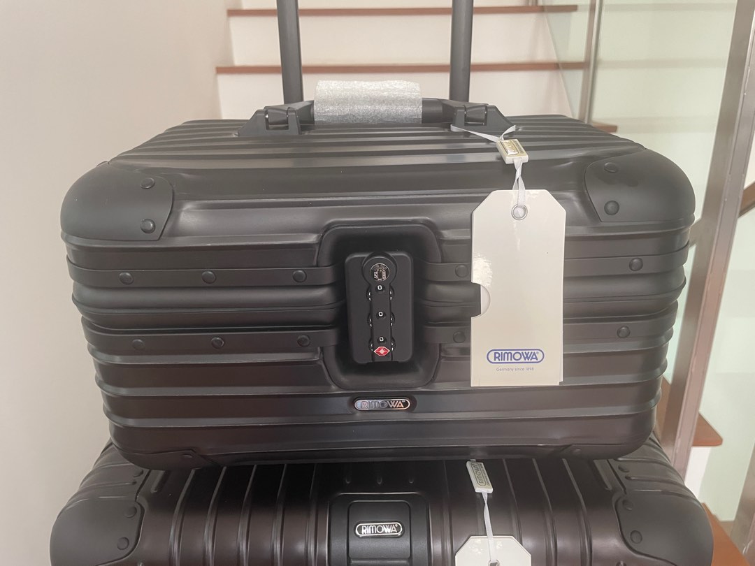 11L Rimowa Topas Stealth Beauty Case, Luxury, Accessories on Carousell