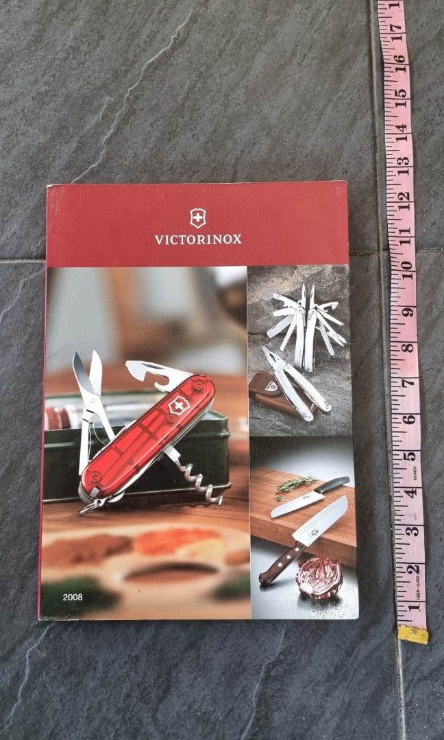 2000s VICTORINOX n Aitor Knife Original Catalogue Katalog Book folding
