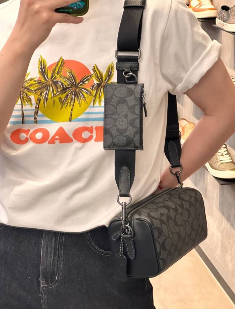 Coach handbag men hot sale