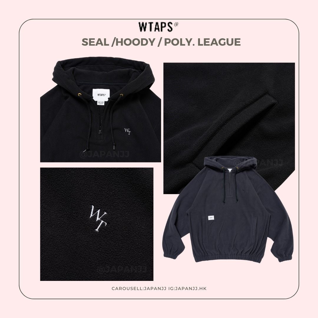 WTAPS SEAL / HOODY / POLY. LEAGUE - トップス