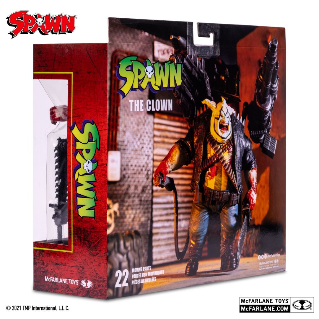 Sold] McFarlane - MF90162 Spawn：The Clown (Bloody) Deluxe