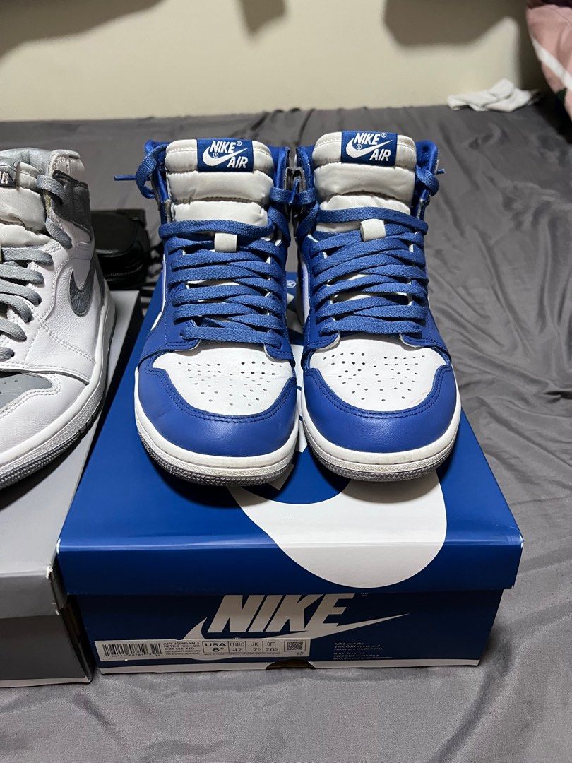 3 Pair Set Air Jordan 1 Retro High OG US 8.5 EU 42 UK 7.5