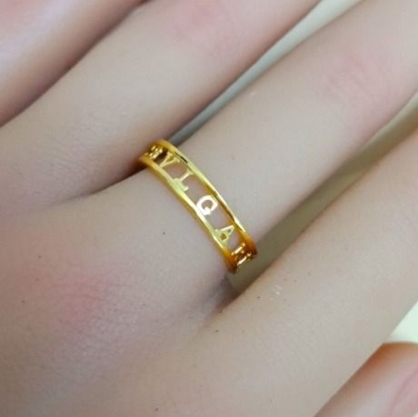 916 22k bvlgari ring Luxury Accessories on Carousell