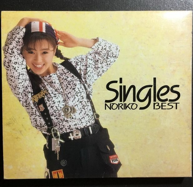 酒井法子- SINGLES NORIKO BEST 日本初回紙套版精選CD 90年VICTOR¥3000 
