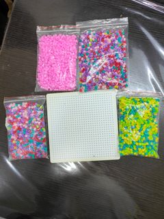 2.6mm 1000pcs/red orange yellow pink Perler Iron Beads for Kids Hama Beads  Diy Pixel Puzzles High Quality Handmade Gift Toy