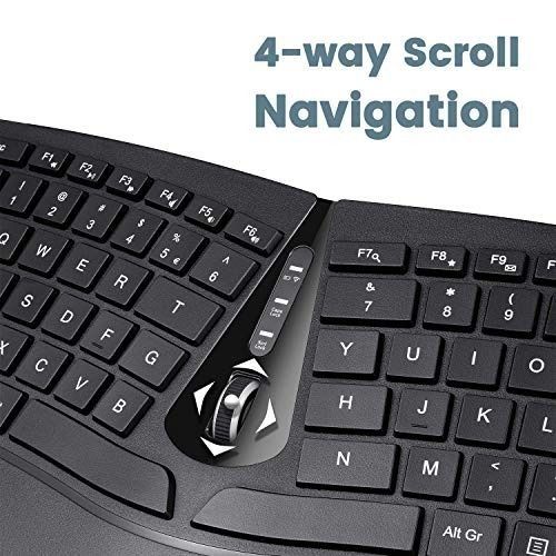 Full Size, Wireless, Touchpad Keyboard, Black : KBC-PERI-712 : The