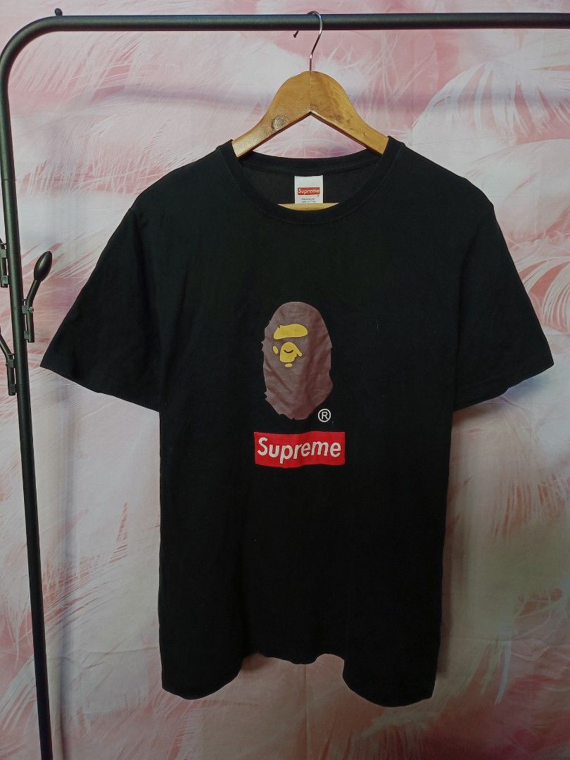 Supreme bape deals t shirt