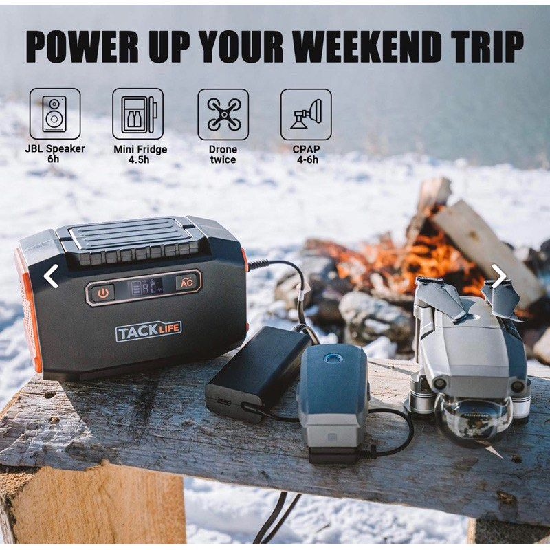 全新現貨✨TACKLIFE P16 150W 戶外露營用行動電源167Wh 45000mAh, 書籍