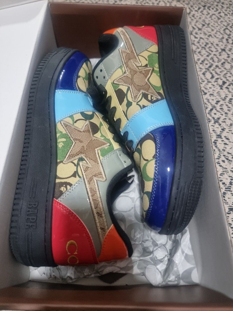 coach bape af1