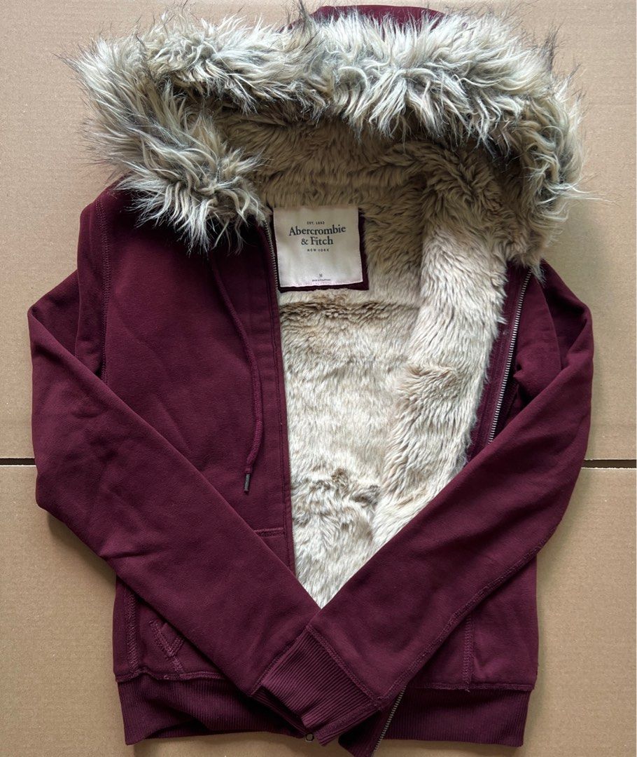 Abercrombie fur store hoodie