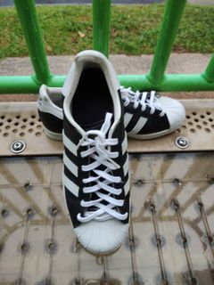 Adidas superstar 2 white black size 6.5 store