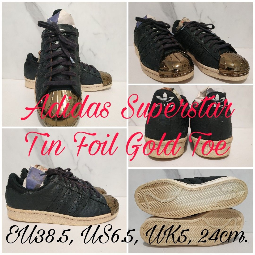 Superstar gold cheap toe
