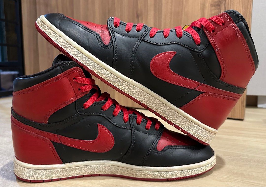 Air jordan 1 cheap bred 1985