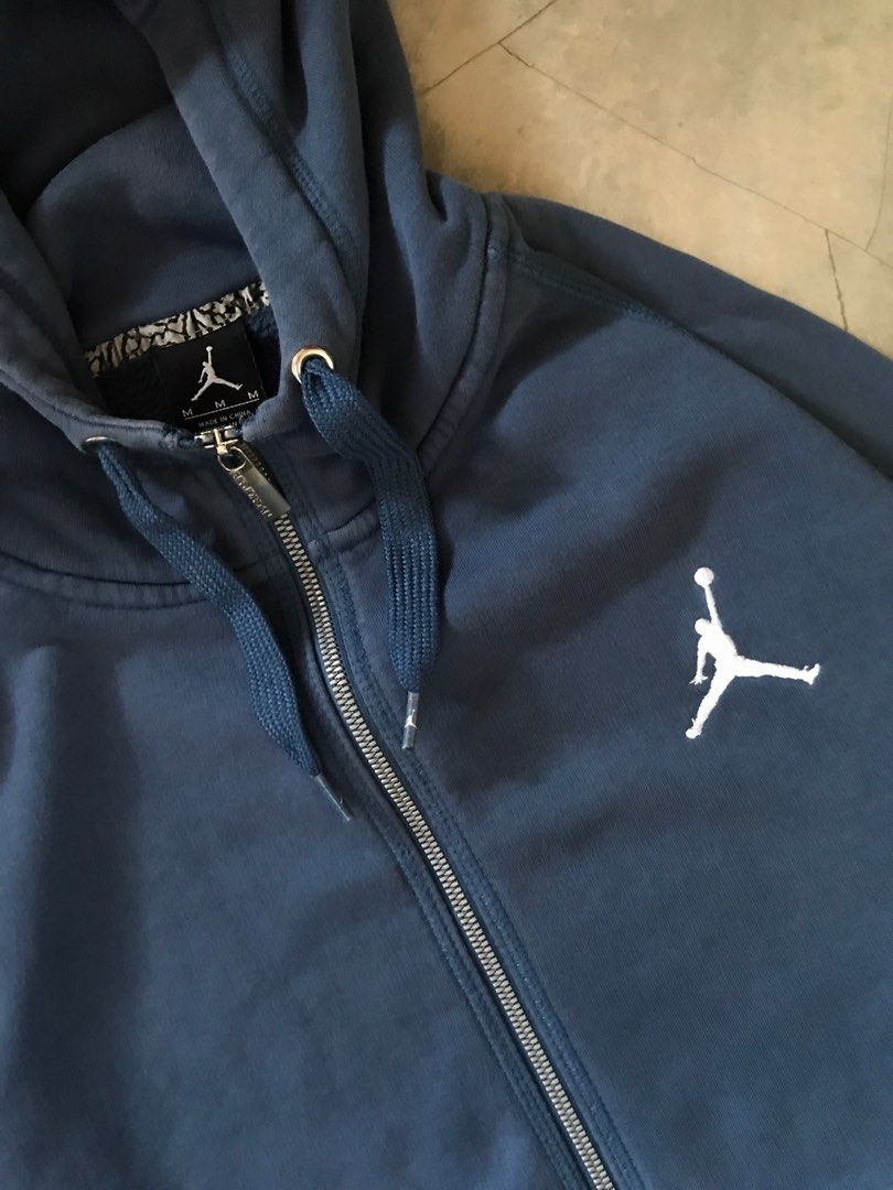 Navy jordan hoodie hot sale