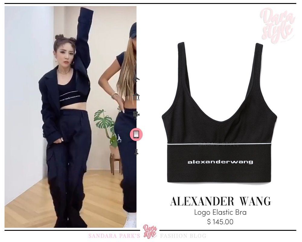 alexander wang bralette crop top, Women's Fashion, Tops, Other