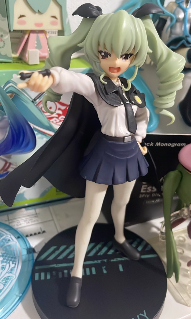 Anchovy Girls Und Panzer anime figure !! :3, Hobbies & Toys, Toys ...