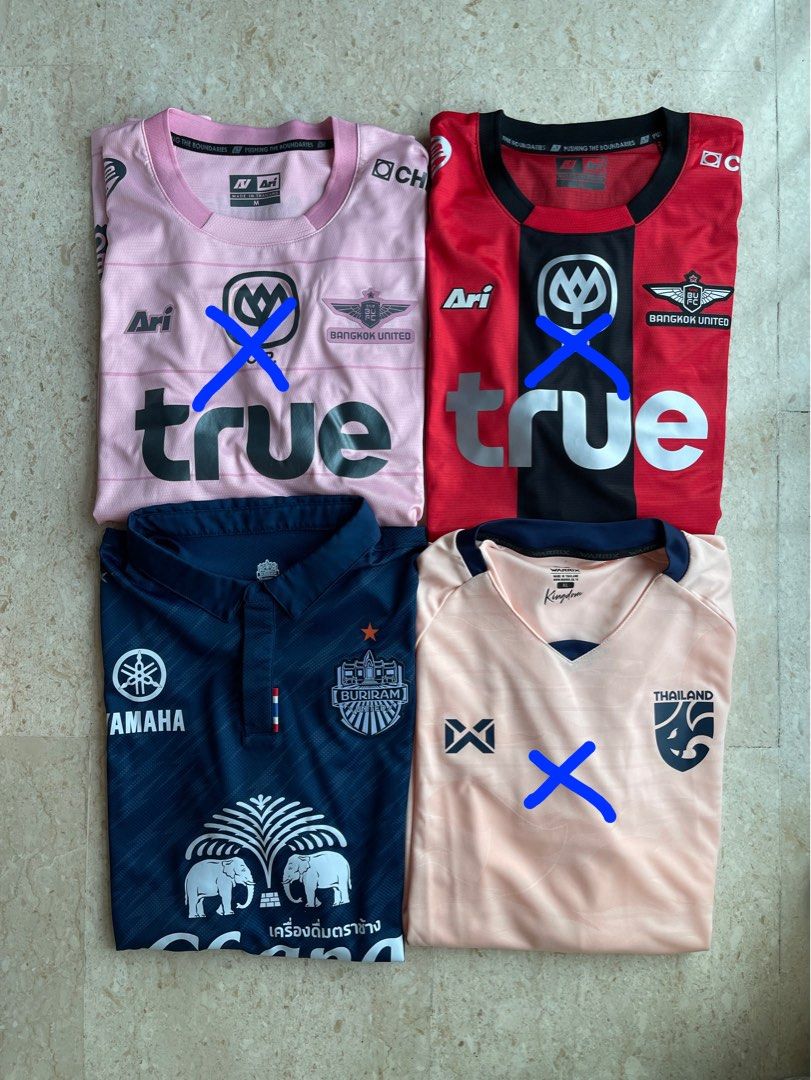 Assorted Thai League Jerseys Men s Fashion Activewear on Carousell