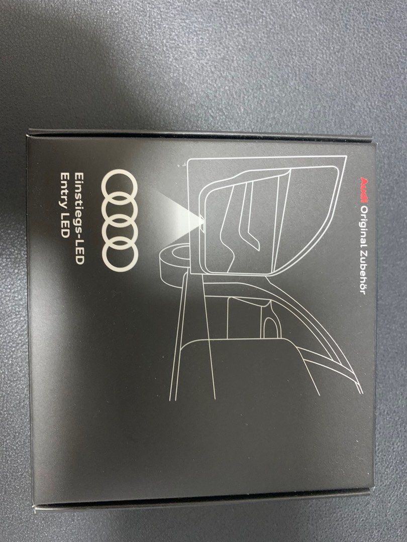 Audi S logo LED light, Car Accessories, Electronics & Lights on Carousell