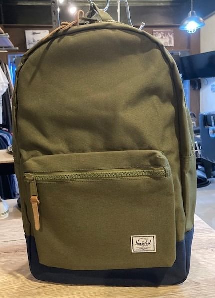 Authentic & Brand-new Herschel Backpack 20L (Category: Backpacks) located in Paranaque City. Submitted by vanitelab (Listing ID 1272514326, Image 1). Description: Authentic & Brand-new HERSCHEL BACKPACK 20L Product Description: Material: Poly fabric Color: Army Green Exterior: Top-zip, 1 zipped front-pocket Interior: laptop pocket for up tp 15" laptop, fully-lined with signature coated poly fabric, full grain leather zipper pulls, single front po