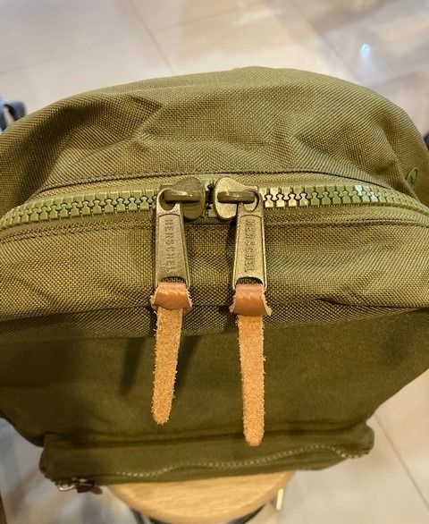 Authentic & Brand-new Herschel Backpack 20L (Category: Backpacks) located in Paranaque City. Submitted by vanitelab (Listing ID 1272514326, Image 3). Description: Authentic & Brand-new HERSCHEL BACKPACK 20L Product Description: Material: Poly fabric Color: Army Green Exterior: Top-zip, 1 zipped front-pocket Interior: laptop pocket for up tp 15" laptop, fully-lined with signature coated poly fabric, full grain leather zipper pulls, single front po