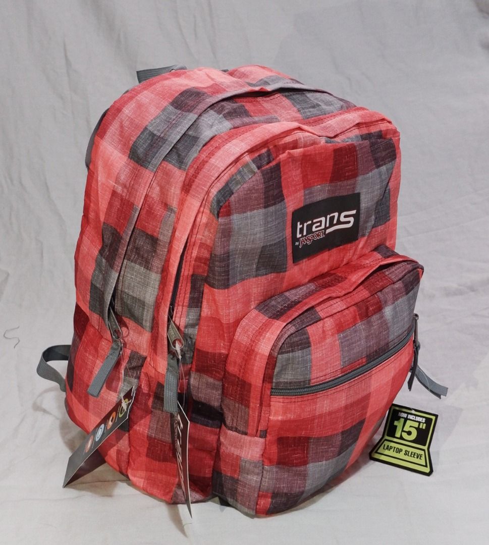 Authentic and Brand-new Jansport Trans Backpack, Women's Fashion, Bags ...