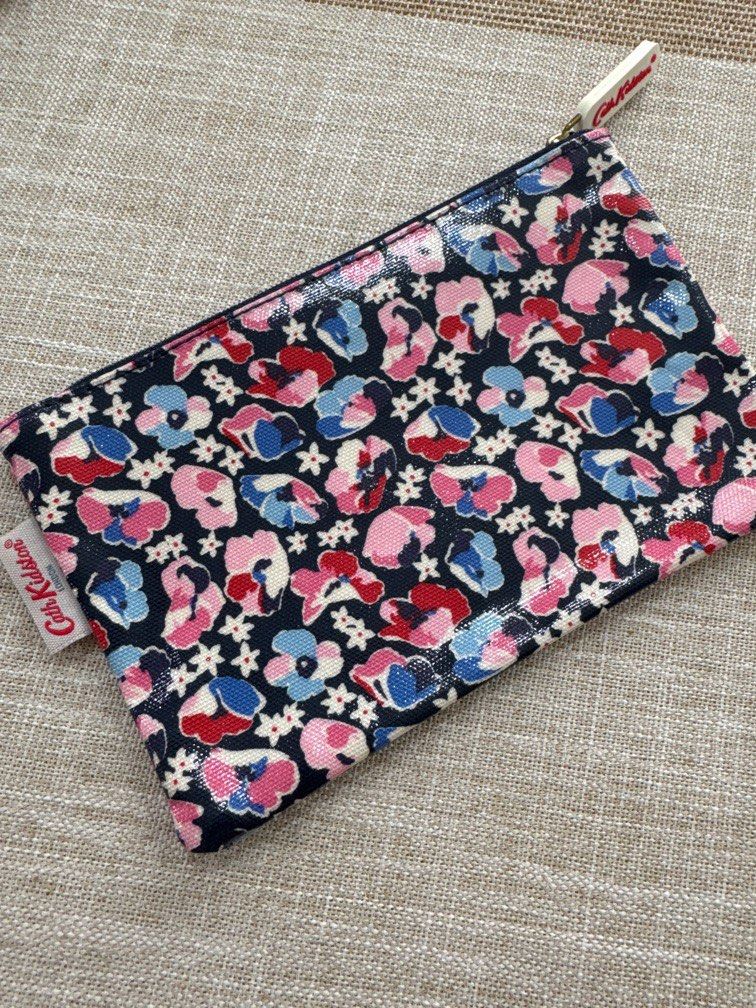 Perching Floral Paradise Utility Pouch | India Circus