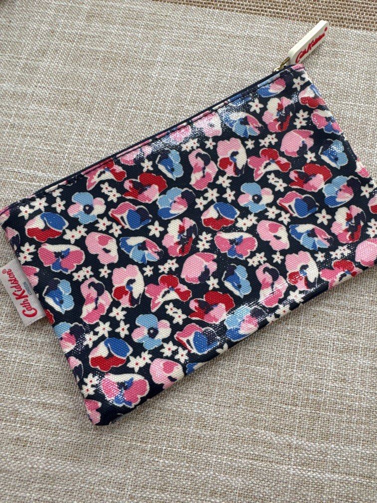 CATH KIDSTON MEDIUM Floral Continental Mimosa Flower, zip around purse/ wallet . £8.00 - PicClick UK