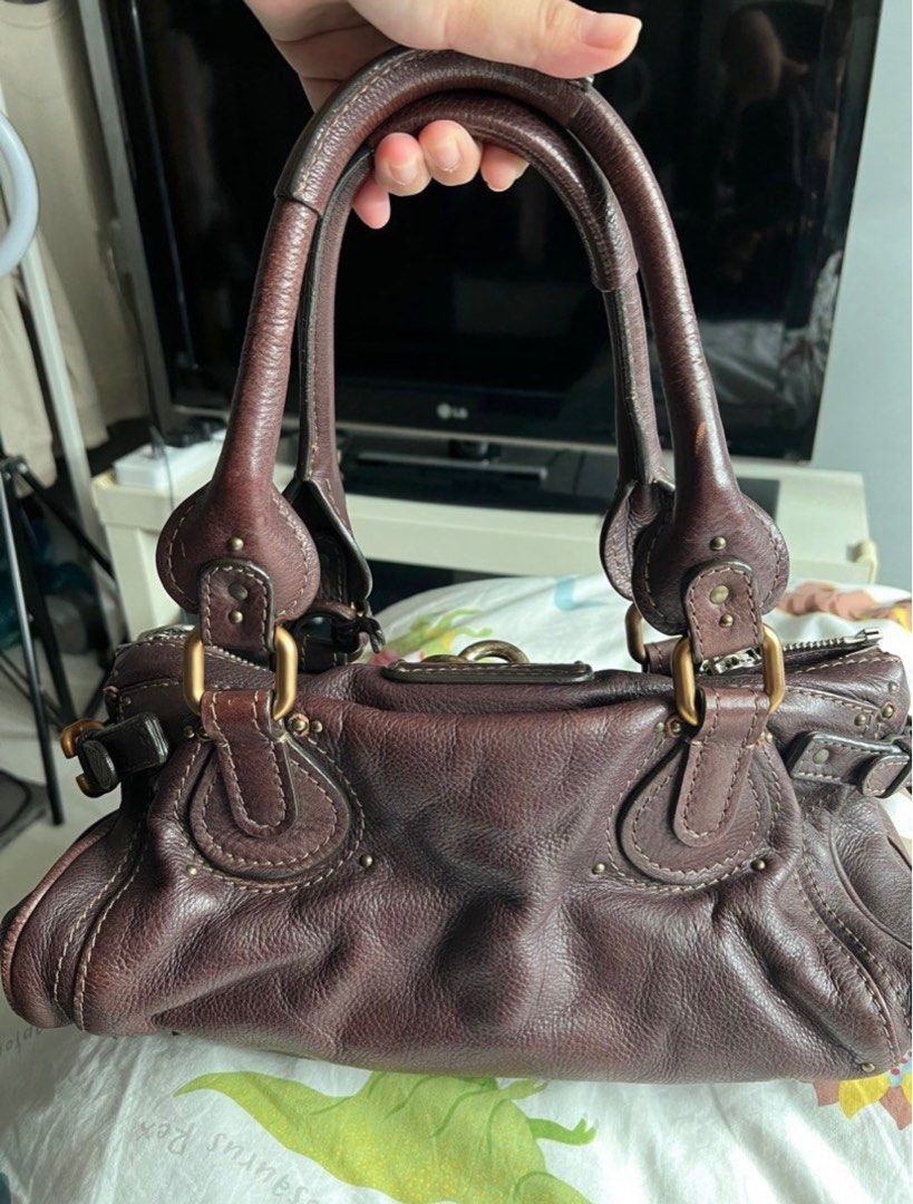 Chloe leather 2025 shoulder bag