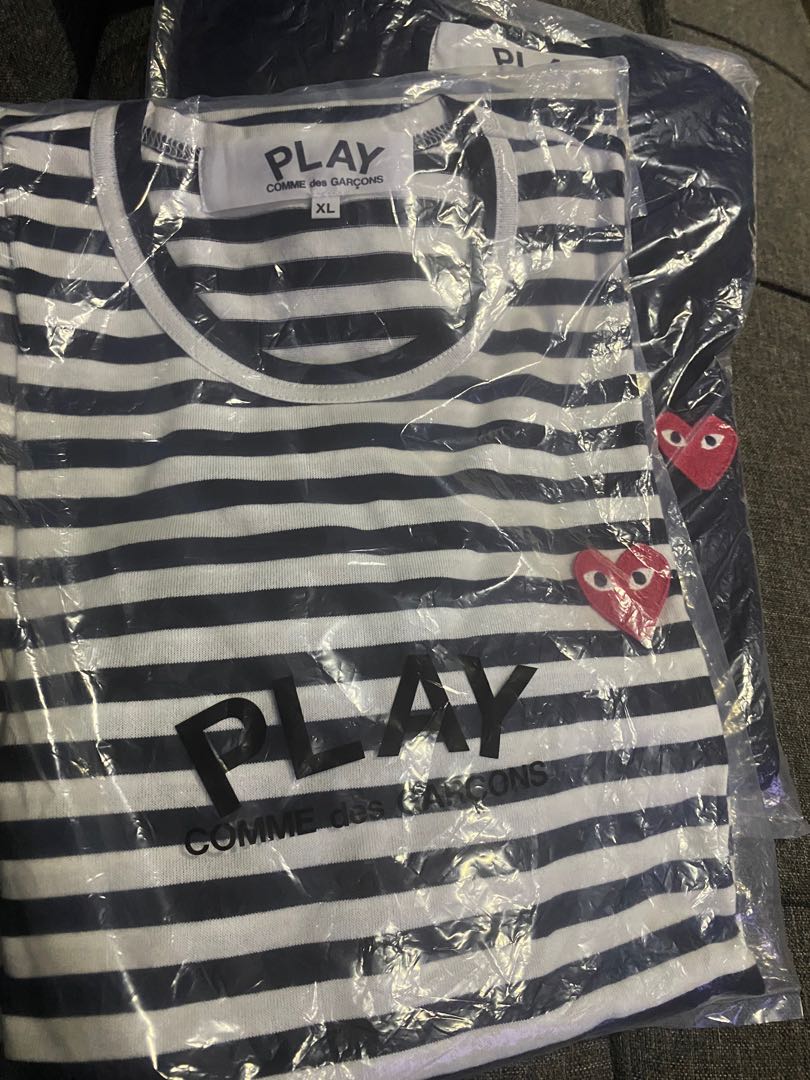 Authentic CDG Long Sleeves, Men's Fashion, Tops & Sets, Tshirts & Polo ...
