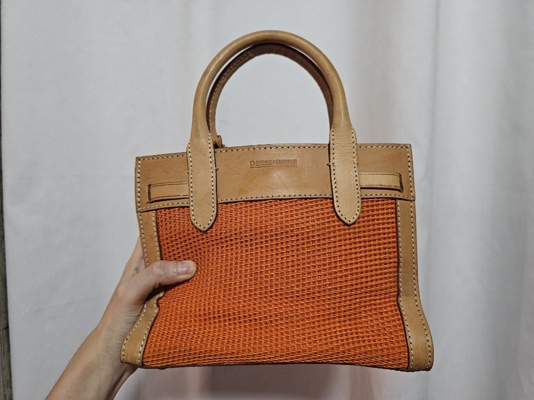 Dooney & cheap bourke straw handbags