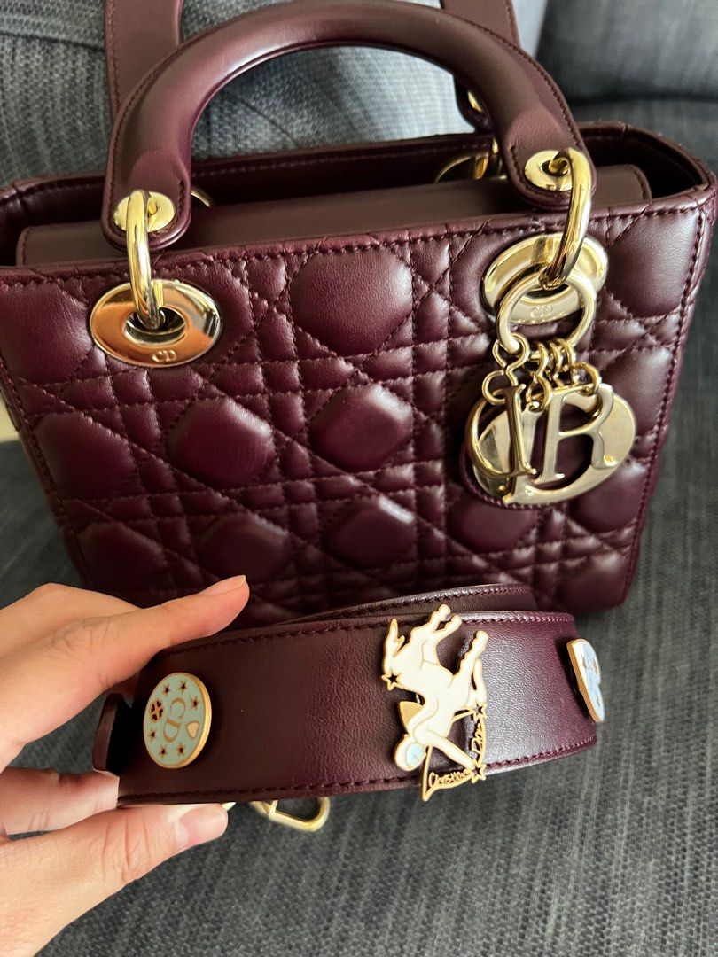 Lady dior outlet amaranth