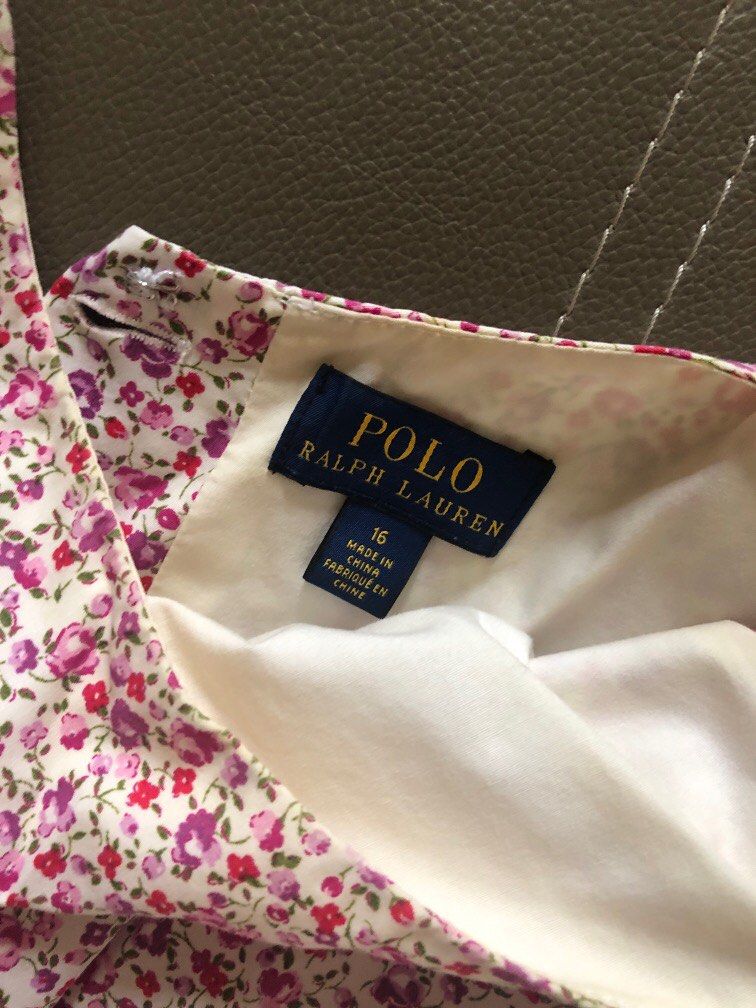 Authentic Ralph Lauren Dress Big Girls Size 16 Women s Fashion