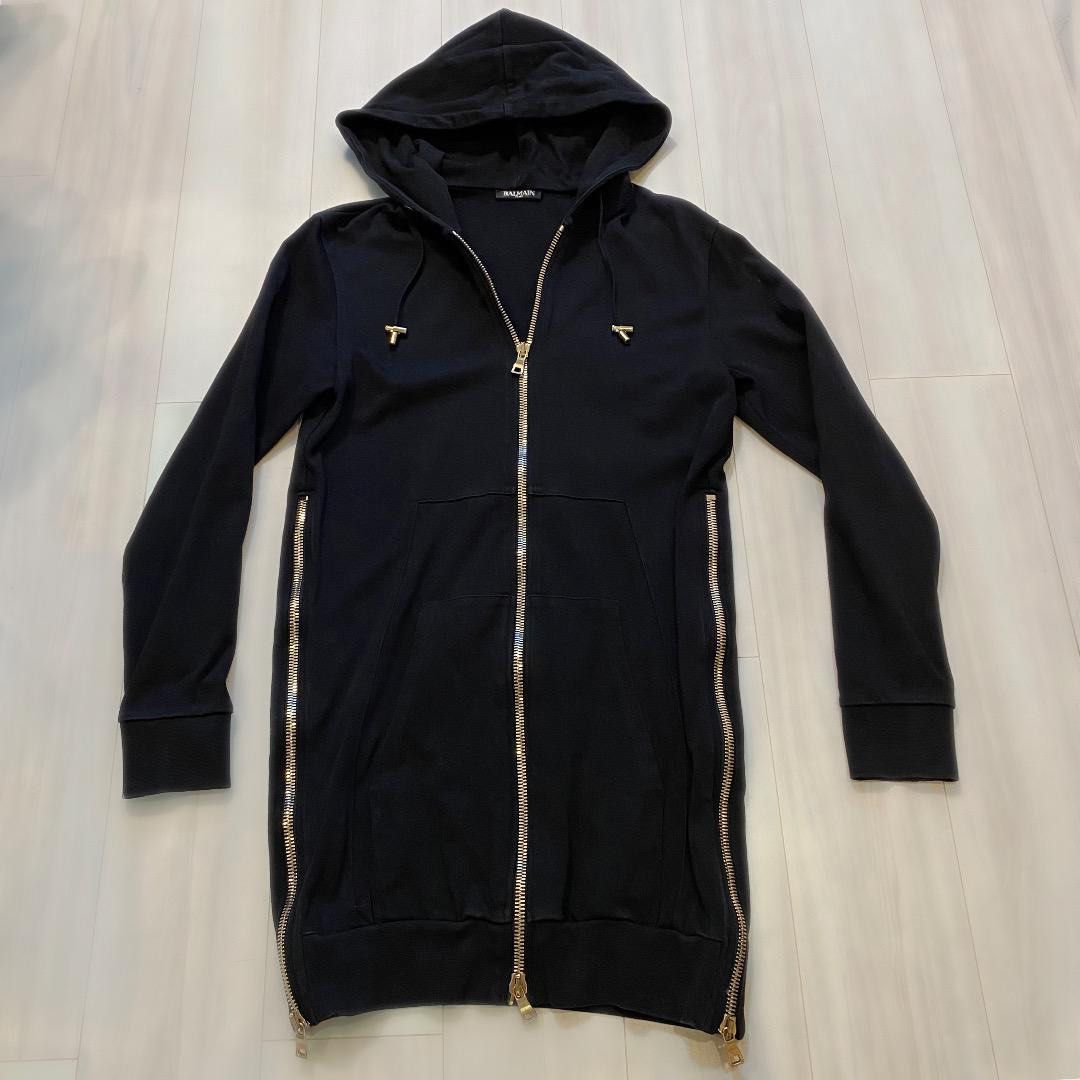 BALMAIN PARIS BALMAIN Side Zip Hoodie