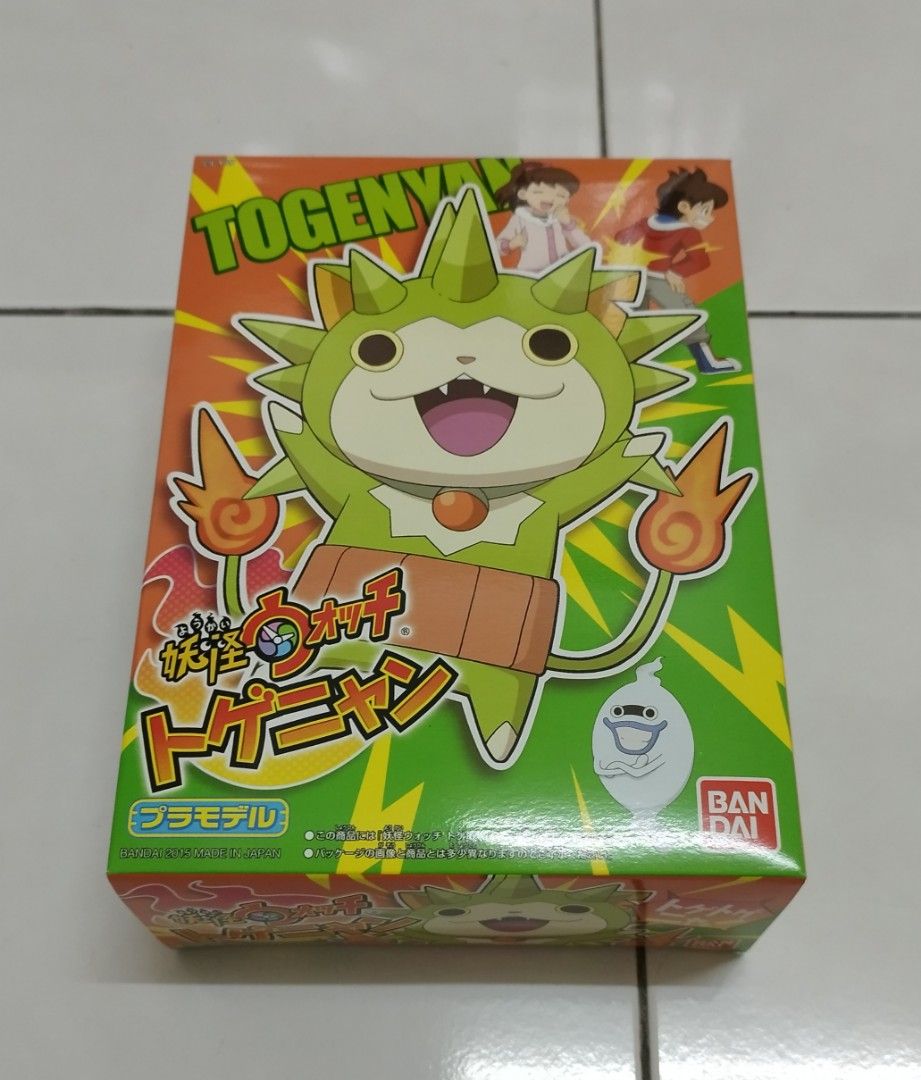 Watch Model Kit Bandai Youkai Watch Model Kit Togenyan, Hobbies & Toys, Toys & Games on ...