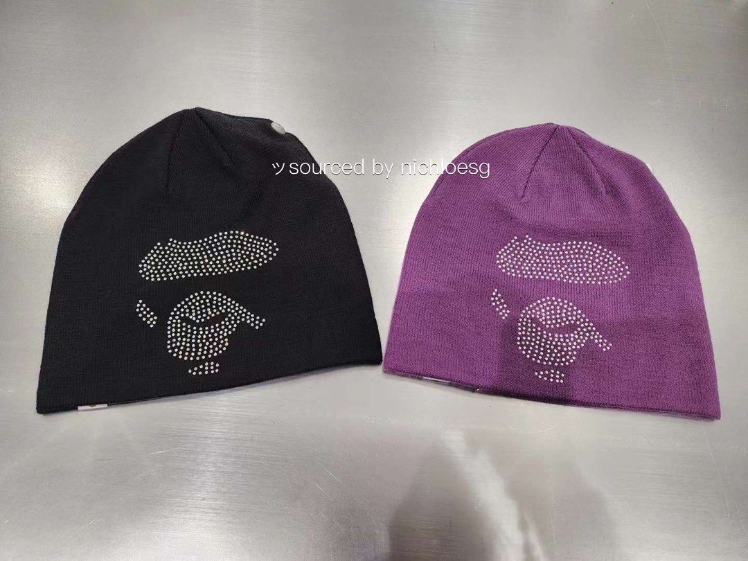 DSNEVEA Bathing Ape Ape Face Beanie SAMPLE