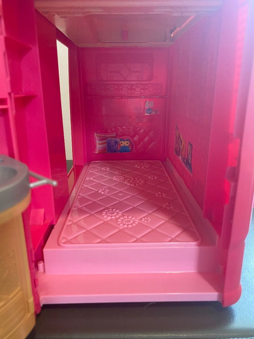 Barbie Pop-Up Camper Transforms into 3-Story Play Set with Pool!