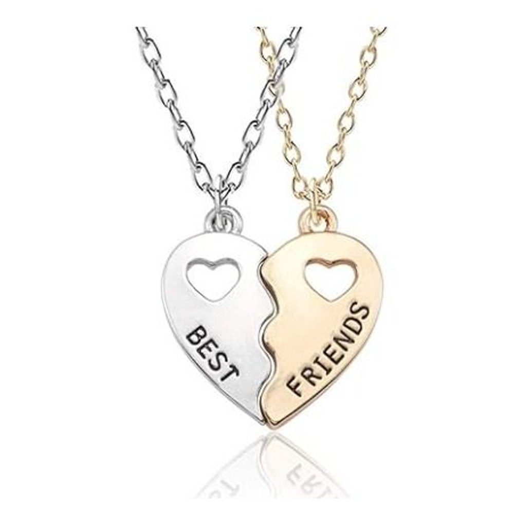 Cute best friend necklaces for 2 sale