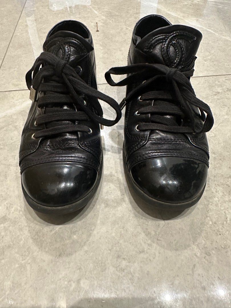 Black Chanel sneakers Women s Fashion Footwear Sneakers on