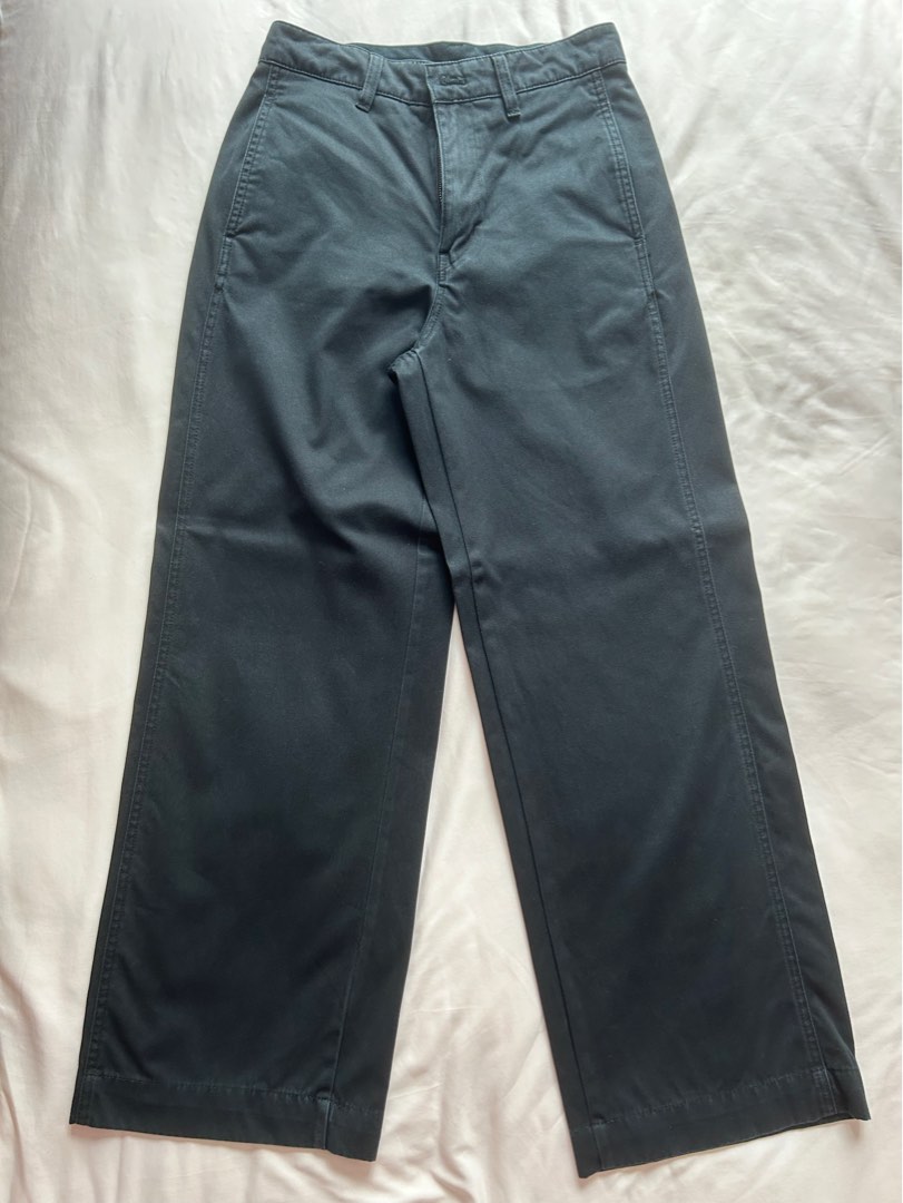 Black High Waisted Pants, Women's Fashion, Bottoms, Other Bottoms on  Carousell