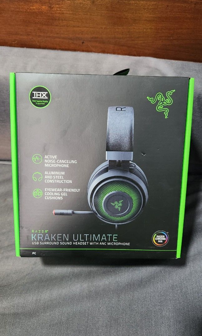 MIB Razer Kraken Ultimate PC headset Audio Headphones Headsets