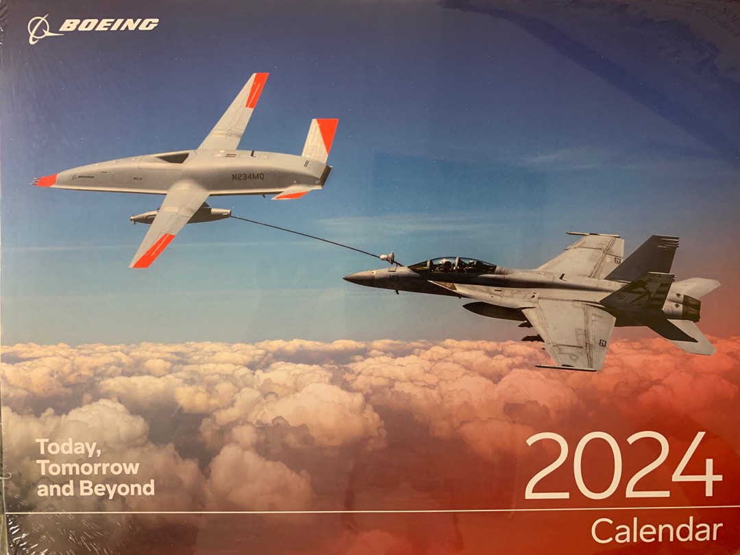 Boeing 2024 calendar, Hobbies & Toys, Stationery & Craft, Other