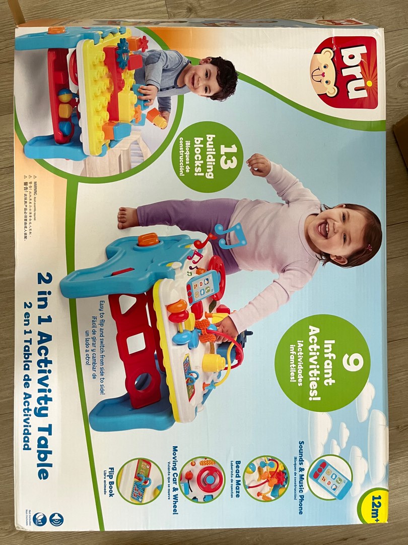Bru 2 in 1 activity table discount