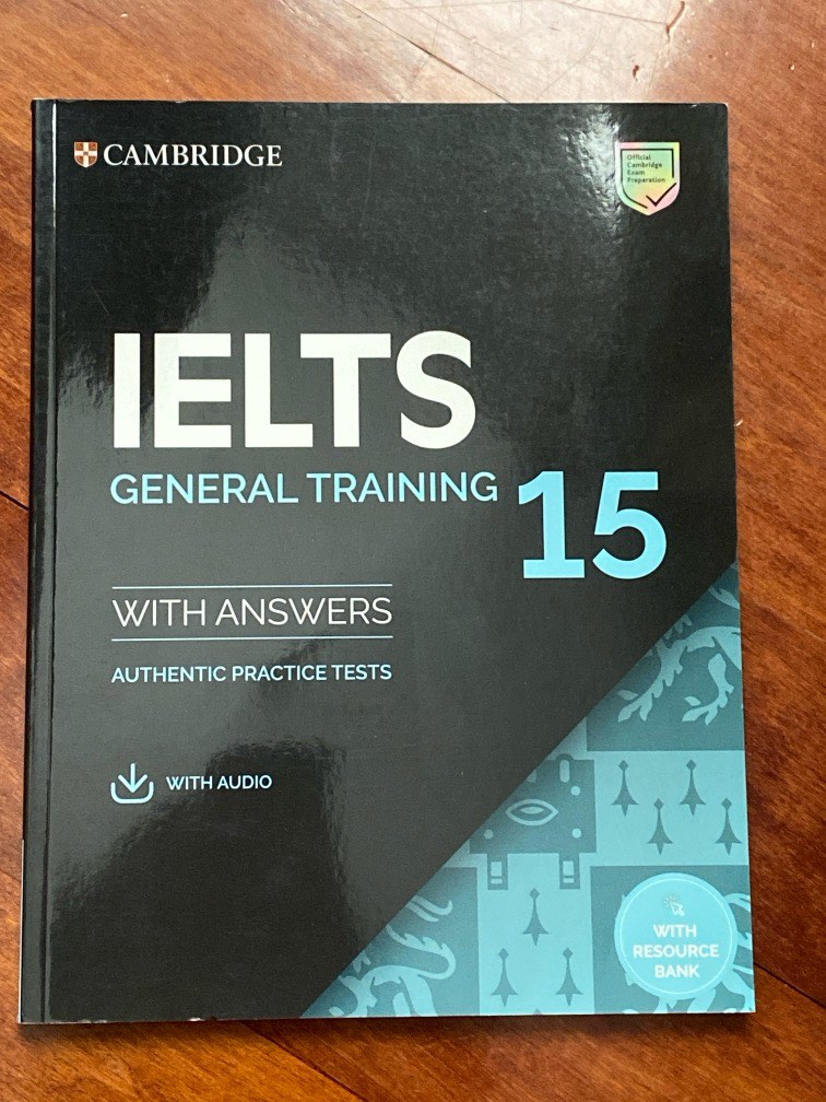 Cambridge IELTS general training 15, 興趣及遊戲, 書本& 文具, 書本
