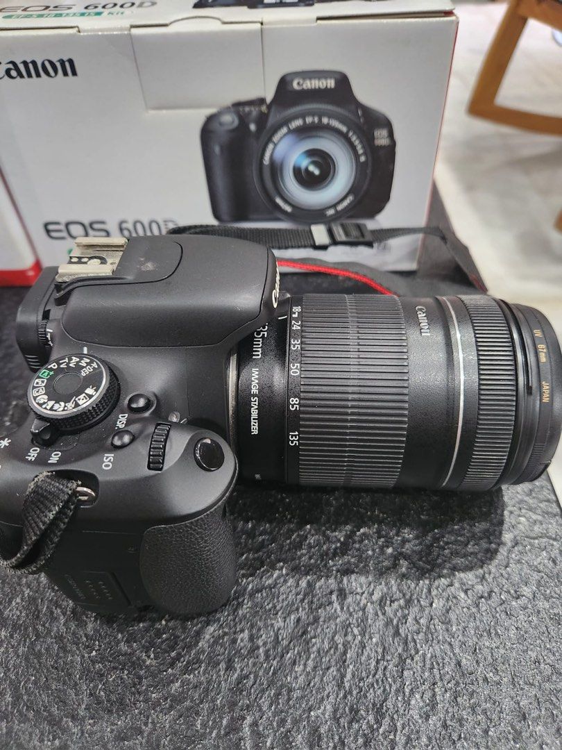 Canon EOS 600D EF-S 18-135 Kit, Photography, Cameras on Carousell